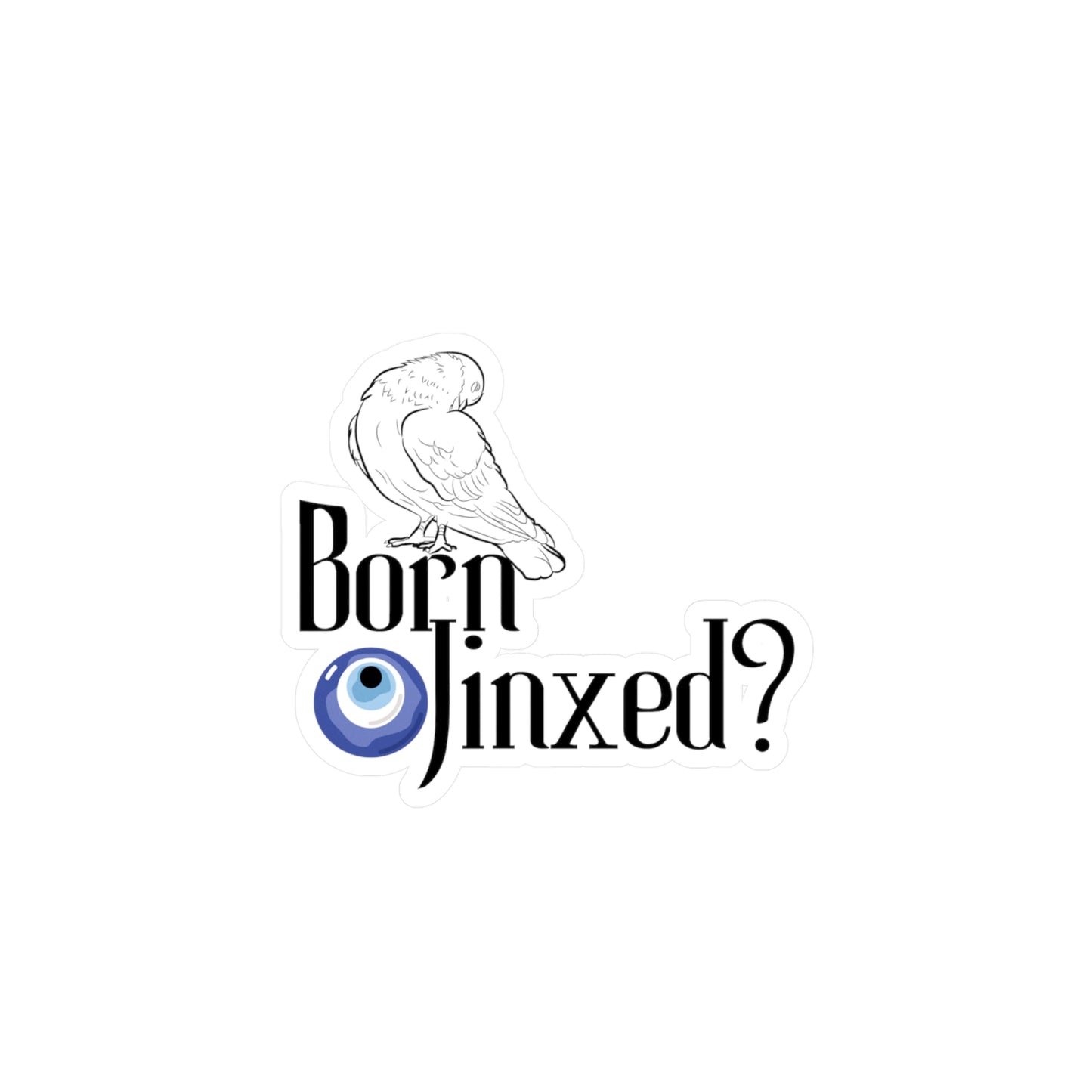 Born Jinxed Logo Kiss-Cut Vinyl Decals
