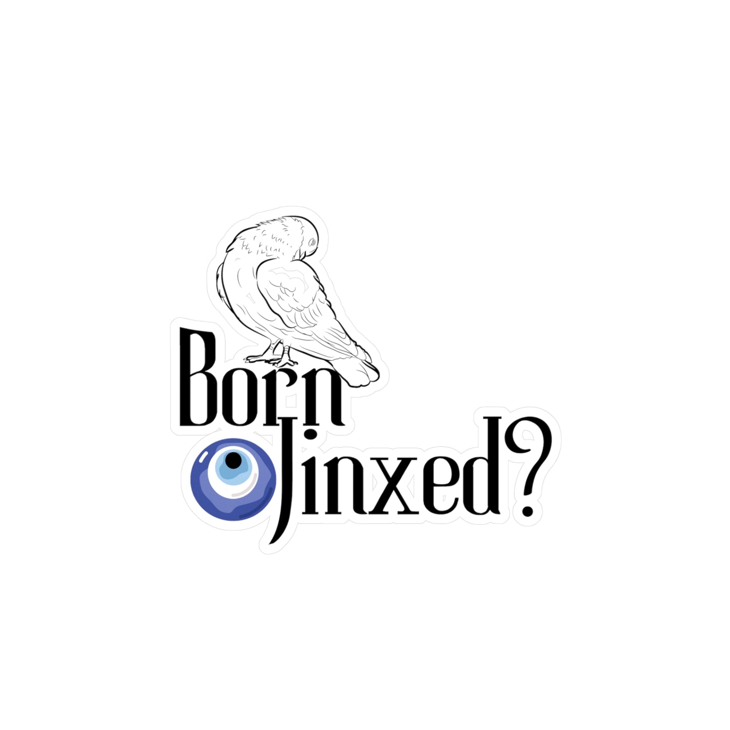 Born Jinxed Logo Kiss-Cut Vinyl Decals