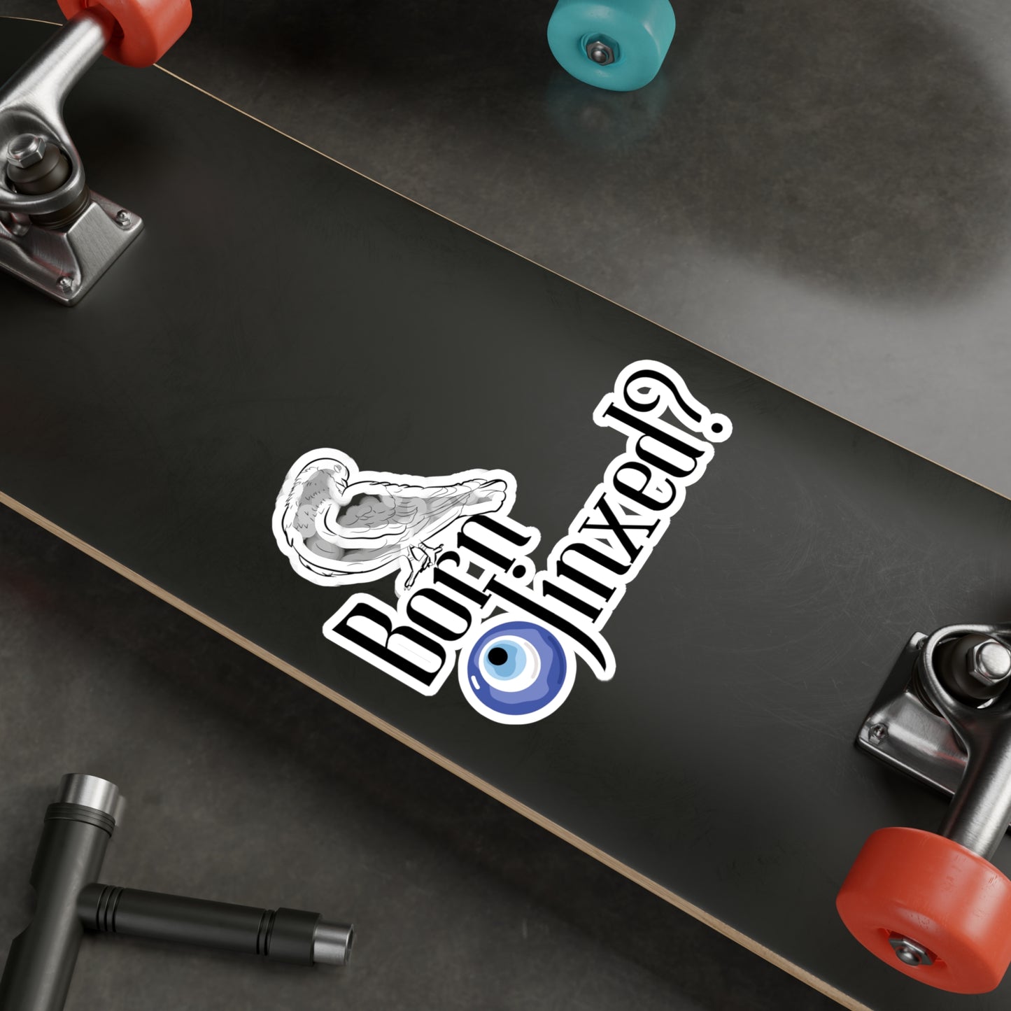 Born Jinxed Logo Kiss-Cut Vinyl Decals
