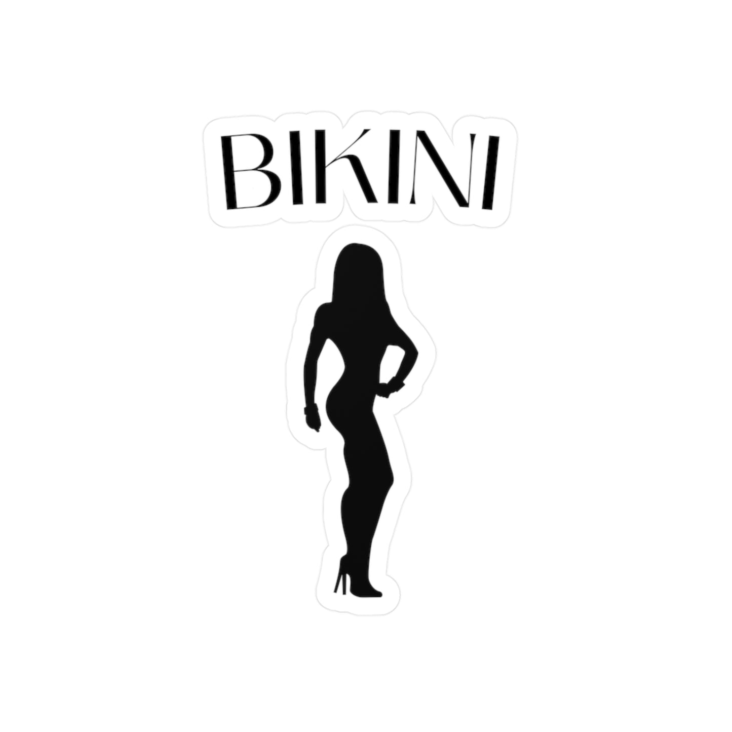 BIKINI Kiss-Cut Vinyl Decals