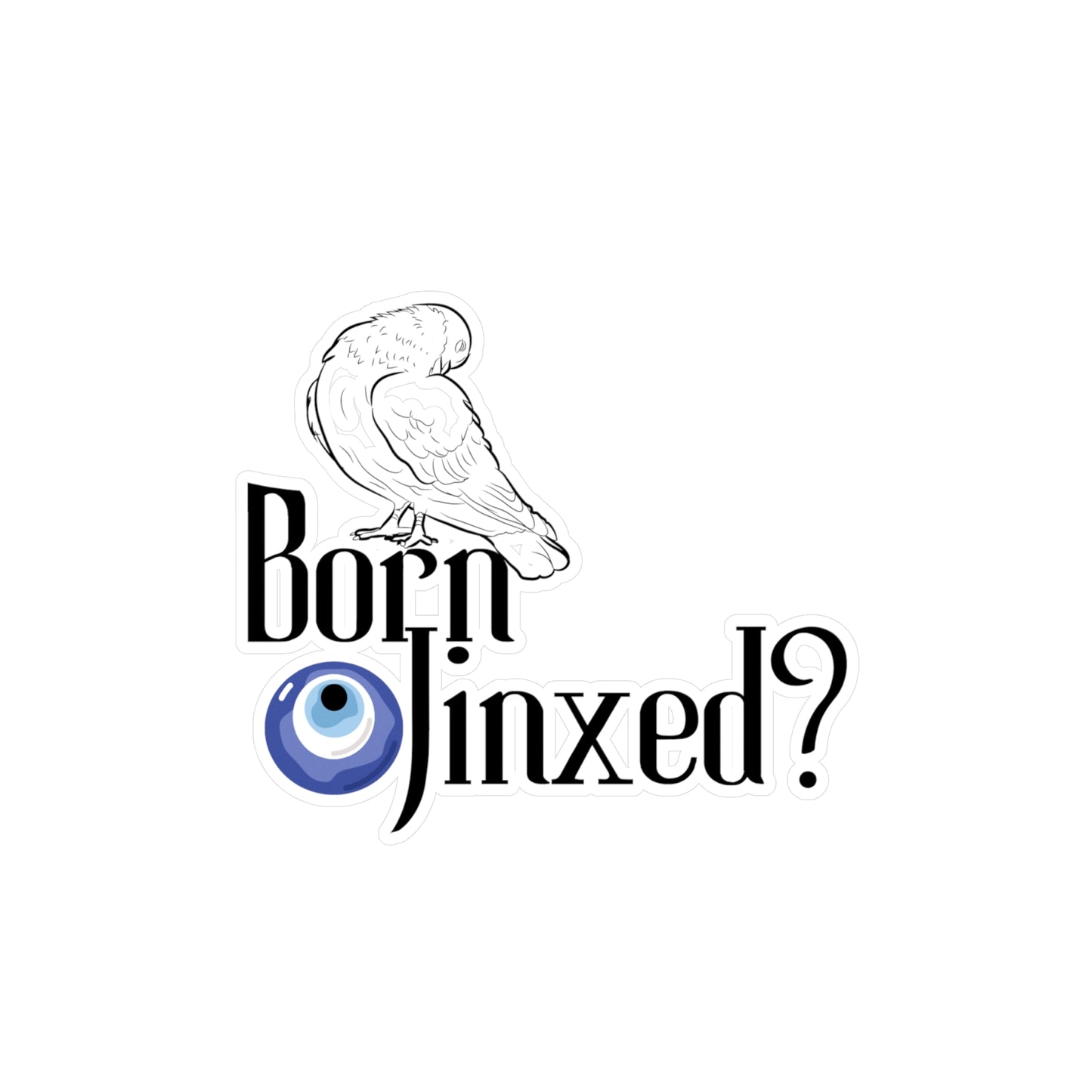 Born Jinxed Logo Kiss-Cut Vinyl Decals
