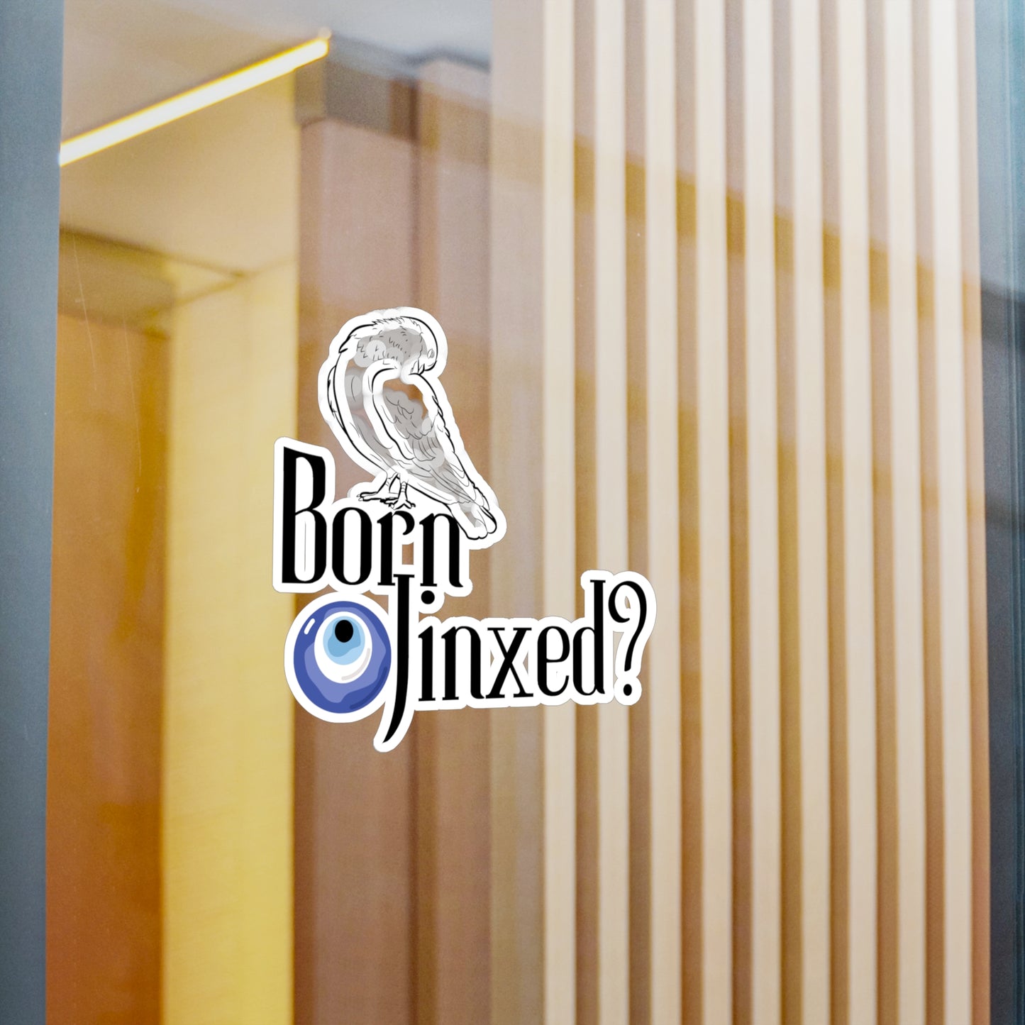 Born Jinxed Logo Kiss-Cut Vinyl Decals